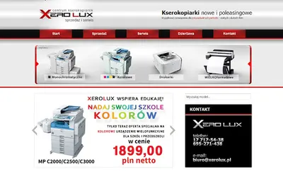 Xerolux - serwis i sprzedaż kserokopiarek